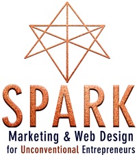 Spark Your Work<br>Marketing & Web Design<br>for Unconventional Entrepreneurs